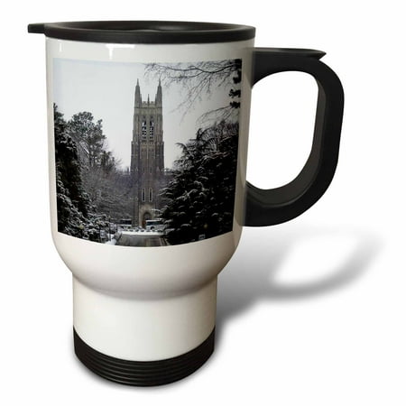 3dRose Duke University Chapel Durham Travel Mug 14oz Stainless Steel