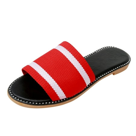nsendm Womens Slippers Size 7 1/2 Women s Printing Flat Sandals Beach Summer Breathable Toe Womens Slippers Hard Sole Shoes Red 7.5
nsendm Womens Slippers Size 7 1/2 Women s Printing Flat Sandals Beach Summer Breathable Toe Womens Slippers Hard Sole Shoes Red 7.5
