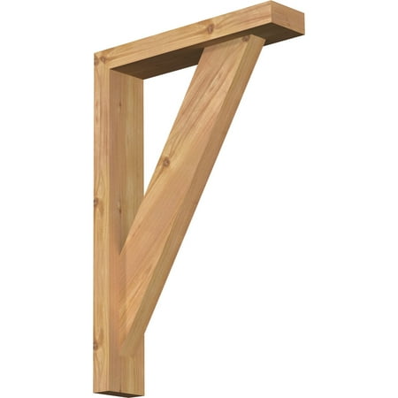 Ekena Millwork 3 1/2 W x 16 D x 24 H Traditional Block Smooth Bracket w/ Offset Brace Western Red Cedar
Ekena Millwork 3 1/2 W x 16 D x 24 H Traditional Block Smooth Bracket w/ Offset Brace Western Red Cedar