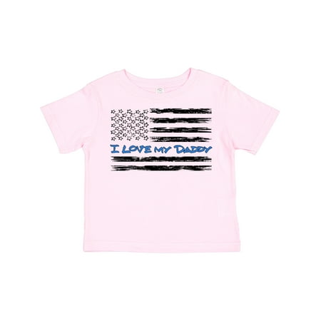 Inktastic I Love My Daddy- Police Officer Distressed Flag Gift Toddler Boy or Toddler Girl T-Shirt
Inktastic I Love My Daddy- Police Officer Distressed Flag Gift Toddler Boy or Toddler Girl T-Shirt