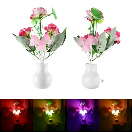 FANCY US Romantic LED Night Light Sensor Plug-in Wall Lamp Home Illumination Mushroom Fungus colorful Light
FANCY US Romantic LED Night Light Sensor Plug-in Wall Lamp Home Illumination Mushroom Fungus colorful Light