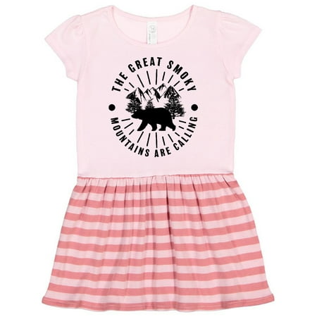 Inktastic The Great Smoky Mountains Are Calling Gift Toddler Girl Dress