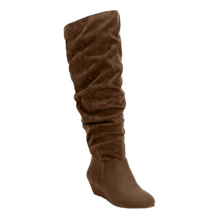 Comfortview Women s Wide Width The Tamara Regular Calf Boot