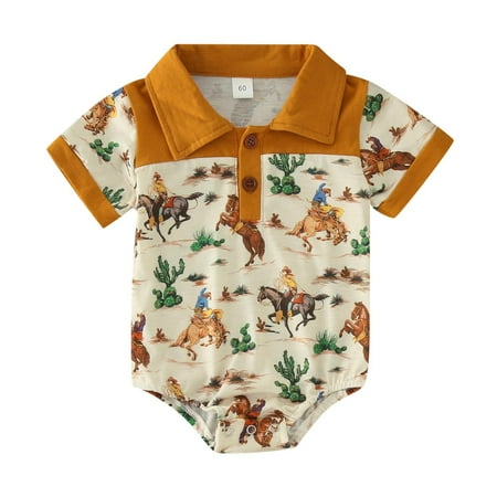 Toddler Boys Bodysuit Cartoon Cow Printed Short Sleeve Gentleman Toddler Baby Playsuits Bodysuits Gifts To Child
Toddler Boys Bodysuit Cartoon Cow Printed Short Sleeve Gentleman Toddler Baby Playsuits Bodysuits Gifts To Child