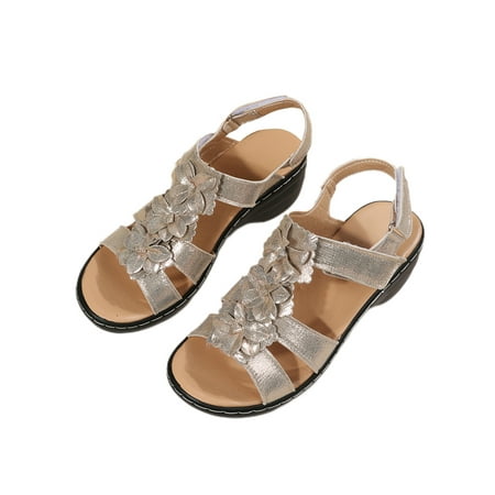 Crocowalk Women s Comfy Roman Style Magic Tape Ankle Strap Summer Sandal Casual Wedge Sandals
Crocowalk Women s Comfy Roman Style Magic Tape Ankle Strap Summer Sandal Casual Wedge Sandals