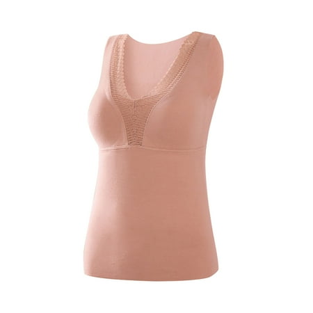 EchfiProm 2023 Pink Love Women s Calcined Color Thermal Vest Women s Bra Cushion V-neck Lace Seamless Thermal Underwear Vest Valentines Day
EchfiProm 2023 Pink Love Women s Calcined Color Thermal Vest Women s Bra Cushion V-neck Lace Seamless Thermal Underwear Vest Valentines Day