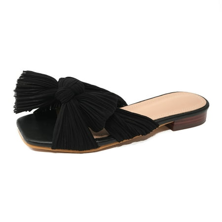 Stamens Women S Bows Flat Sneakers Fashion Open Toe Slippers Outdoor Beach Shoes(Black #37)
Stamens Women S Bows Flat Sneakers Fashion Open Toe Slippers Outdoor Beach Shoes(Black #37)