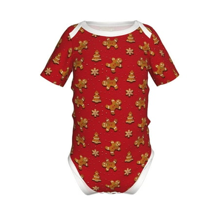 Junzan Gingerbread Man Print Short-Sleeve Baby Climbing Clothes Bodysuits for Infant One-Piece for Baby Boys & Girls Baby Clothes Baby Romper with Snap Closure-18 Months
Junzan Gingerbread Man Print Short-Sleeve Baby Climbing Clothes Bodysuits for Infant One-Piece for Baby Boys & Girls Baby Clothes Baby Romper with Snap Closure-18 Months