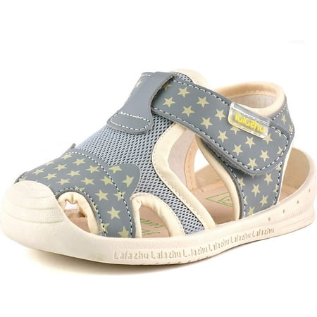 Kids Soft Microfiber Leather Sandals Light-Weight Toddler Boys/Girls Closed Toe Pre School Shoes
Kids Soft Microfiber Leather Sandals Light-Weight Toddler Boys/Girls Closed Toe Pre School Shoes