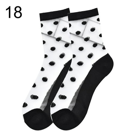 harmtty Striped Socks Heart Dots Bow Women Summer Ultra Thin Transparent Over Ankle Socks
harmtty Striped Socks Heart Dots Bow Women Summer Ultra Thin Transparent Over Ankle Socks