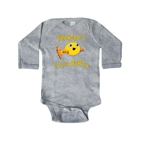 Inktastic Grandpa s Little Guppy- cute yellow fish Gift Baby Boy or Baby Girl Long Sleeve Bodysuit
Inktastic Grandpa s Little Guppy- cute yellow fish Gift Baby Boy or Baby Girl Long Sleeve Bodysuit