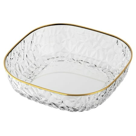 AQRS Fruit Plate Translucent Diamond-texture Light Luxury Large Capacity Fruit Plate Versatile Elegant Countertop Organizer
AQRS Fruit Plate Translucent Diamond-texture Light Luxury Large Capacity Fruit Plate Versatile Elegant Countertop Organizer