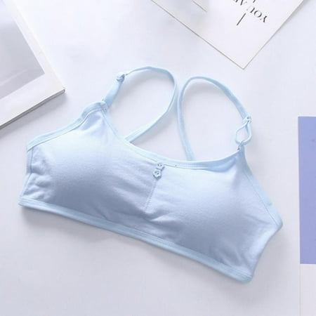 Women Teen Girls Thin Cotton Breathable Sports Bra Wire Free Push up Running Bra Solid Young Training Bra For Kids Teens Puberty
Women Teen Girls Thin Cotton Breathable Sports Bra Wire Free Push up Running Bra Solid Young Training Bra For Kids Teens Puberty
