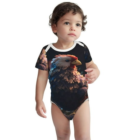 Kdxio White Purple Flower Chicken Pattern Unisex Baby Cotton Short Sleeve Bodysuits-3 Months
Kdxio White Purple Flower Chicken Pattern Unisex Baby Cotton Short Sleeve Bodysuits-3 Months