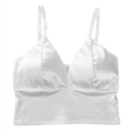 Clearance!Women s V-neck Slings Bra Triangle Cup Underwear Wirefree Lightly Lined Triangle Bralette Bra
Clearance!Women s V-neck Slings Bra Triangle Cup Underwear Wirefree Lightly Lined Triangle Bralette Bra