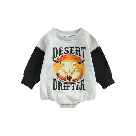 FOCUSNORM Western Newborn Baby Boy Girl Clothes Cow Print Romper Sweatshirt Cowboy Long Sleeve Sweater Tops
FOCUSNORM Western Newborn Baby Boy Girl Clothes Cow Print Romper Sweatshirt Cowboy Long Sleeve Sweater Tops