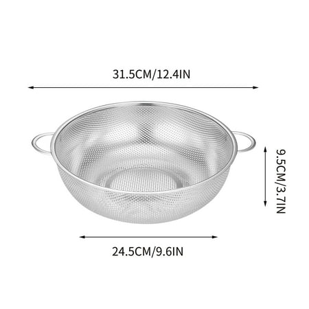 BELLZELY Christmas Home Decor Clearance Stainless Steel Draining Basket Washing Vegetable Basket Dense Hole Basket Washing Rice Sieve
BELLZELY Christmas Home Decor Clearance Stainless Steel Draining Basket Washing Vegetable Basket Dense Hole Basket Washing Rice Sieve