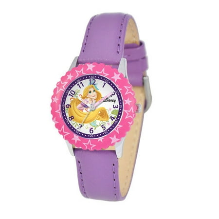 Disney Watches Kid's Rapunzel Time Teacher Watch in Purple