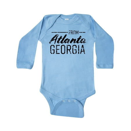 Inktastic From Atlanta Georgia in Black Distressed Text Gift Baby Boy or Baby Girl Long Sleeve Bodysuit
Inktastic From Atlanta Georgia in Black Distressed Text Gift Baby Boy or Baby Girl Long Sleeve Bodysuit