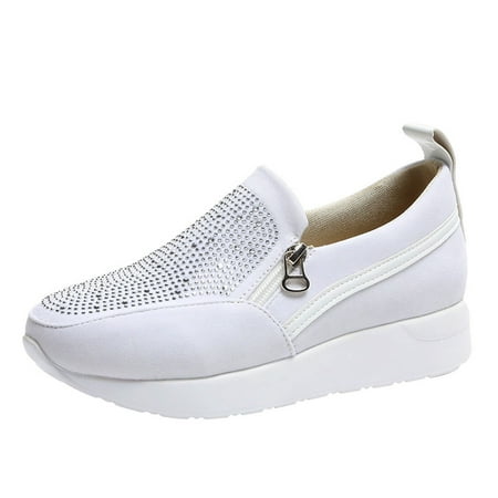 Womens Loafer Sneaker Fashion Rhinestone Club Shoes Non-slip Platform Beach Sport Single Shoes Warking Shoes
Womens Loafer Sneaker Fashion Rhinestone Club Shoes Non-slip Platform Beach Sport Single Shoes Warking Shoes