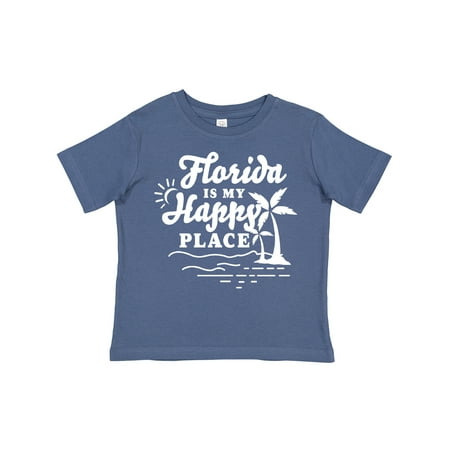 Inktastic Florida is My Happy Place with Palm Trees Gift Toddler Boy or Toddler Girl T-Shirt
Inktastic Florida is My Happy Place with Palm Trees Gift Toddler Boy or Toddler Girl T-Shirt