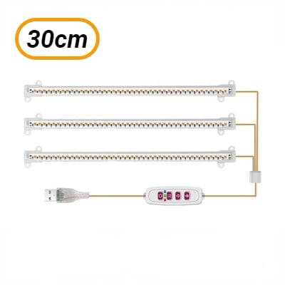 LED Grow Light 30cm Plant lamp sunlight Single/Double/Three Headed Indoor Plants phyto lamp Flowers light bar Full spectrum( Red Blue Light)
LED Grow Light 30cm Plant lamp sunlight Single/Double/Three Headed Indoor Plants phyto lamp Flowers light bar Full spectrum( Red Blue Light)