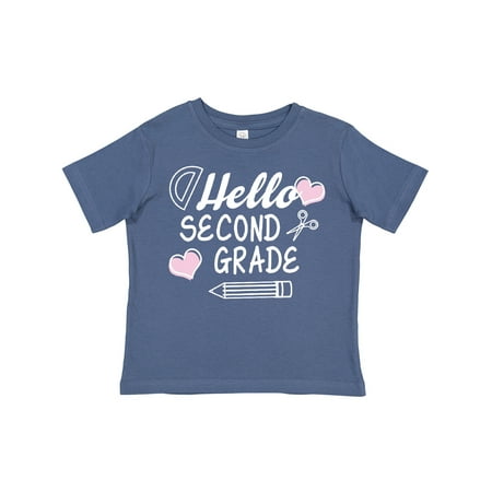 Inktastic Hello 2nd Grade with Hearts and School Supplies Gift Toddler Boy or Toddler Girl T-Shirt
Inktastic Hello 2nd Grade with Hearts and School Supplies Gift Toddler Boy or Toddler Girl T-Shirt