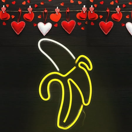Led Light Night Light Light Decoration Banana Shaped LED Neon Lights Art Wall Decorative Lights For Christmas Bedroom Birthday Party Bar Decor
Led Light Night Light Light Decoration Banana Shaped LED Neon Lights Art Wall Decorative Lights For Christmas Bedroom Birthday Party Bar Decor