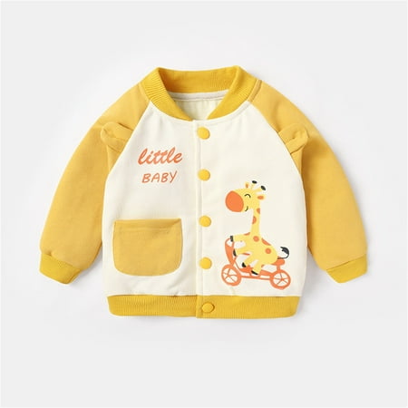 ZHUASHUM Toddler Jacket Children Baby Boys Girls Cartoon Animals Long Sleeve Print Letter Baseball Outer Outwear Outfits Clothes Kid Coats 
ZHUASHUM Toddler Jacket Children Baby Boys Girls Cartoon Animals Long Sleeve Print Letter Baseball Outer Outwear Outfits Clothes Kid Coats