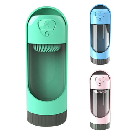 GXSR 300ml Portable Pet Water Bottle Dispenser Dog Cat Travel Drinking Feeder Tray Bowl
GXSR 300ml Portable Pet Water Bottle Dispenser Dog Cat Travel Drinking Feeder Tray Bowl