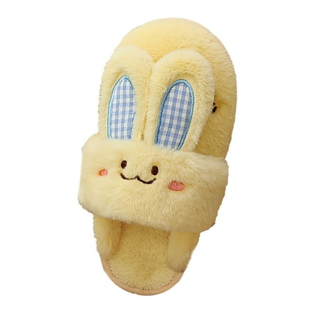 House Slippers For Women Cute Rabbit Slippers For Men Winter Warm House Slippers