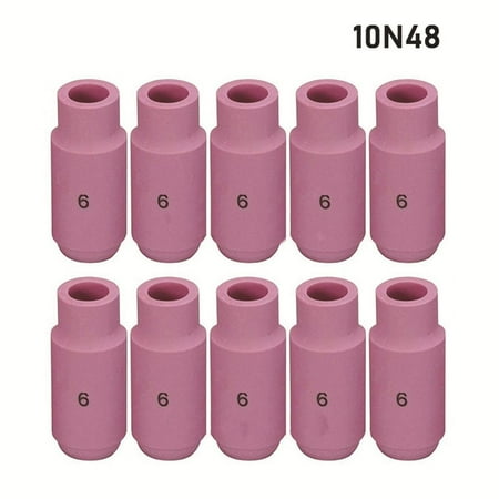 10pcs Tool Parts Protection Nozzle Welder Accessory Torch Tip WP17/18/26 Welding Torch Porcelain Mouth Ceramic Nozzle 10PCS-10N48
10pcs Tool Parts Protection Nozzle Welder Accessory Torch Tip WP17/18/26 Welding Torch Porcelain Mouth Ceramic Nozzle 10PCS-10N48