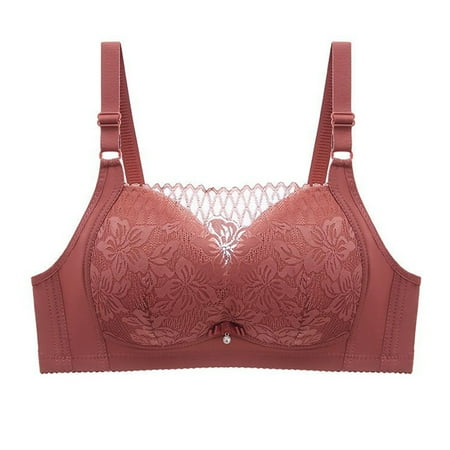 Felwors Women s Underwire Bra Comfortable Gathering No Steel Ring Anti Strapping Lace Breathable And Adjustable Bra
Felwors Women s Underwire Bra Comfortable Gathering No Steel Ring Anti Strapping Lace Breathable And Adjustable Bra