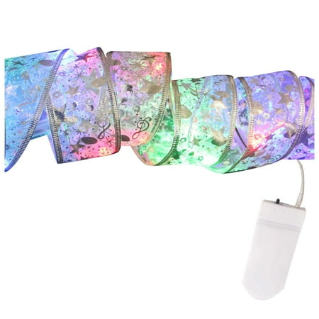 Christmas Ribbon Fairy Lights Christmas LED Lights Double Ribbon String Lights Christmas Tree Decoration Glowing Ribbon Pendant Car Hanging Decorations
Christmas Ribbon Fairy Lights Christmas LED Lights Double Ribbon String Lights Christmas Tree Decoration Glowing Ribbon Pendant Car Hanging Decorations