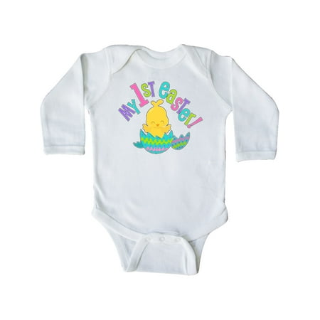 Inktastic My First Easter- cute chick just hatched Gift Baby Boy or Baby Girl Long Sleeve Bodysuit
Inktastic My First Easter- cute chick just hatched Gift Baby Boy or Baby Girl Long Sleeve Bodysuit