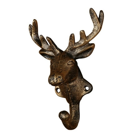 Deer Coat Hook Clothes Hanger Home Decoration Wall Mounted Hanging Holder Heavy Duty Rack for Jacket Robe Bag Keys Aureate
Deer Coat Hook Clothes Hanger Home Decoration Wall Mounted Hanging Holder Heavy Duty Rack for Jacket Robe Bag Keys Aureate
