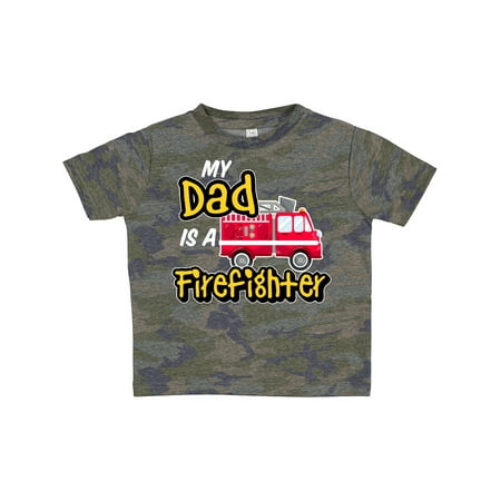 Inktastic My Dad is a Firefighter with Fire Truck Gift Toddler Boy or Toddler Girl T-Shirt
Inktastic My Dad is a Firefighter with Fire Truck Gift Toddler Boy or Toddler Girl T-Shirt