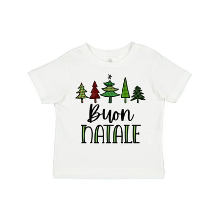 Inktastic Buon Natale Festive Christmas Trees Gift Toddler Boy or Toddler Girl T-Shirt
Inktastic Buon Natale Festive Christmas Trees Gift Toddler Boy or Toddler Girl T-Shirt