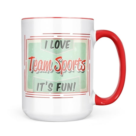 Neonblond I Love Team Sports Vintage design Mug gift for Coffee Tea lovers
Neonblond I Love Team Sports Vintage design Mug gift for Coffee Tea lovers