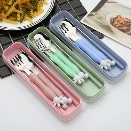Egebert Stainless Steel Spoon Creative Fork Spoon Chopsticks Set Baby Student Portable Tableware Box Children s Gift 粉色
Egebert Stainless Steel Spoon Creative Fork Spoon Chopsticks Set Baby Student Portable Tableware Box Children s Gift 粉色