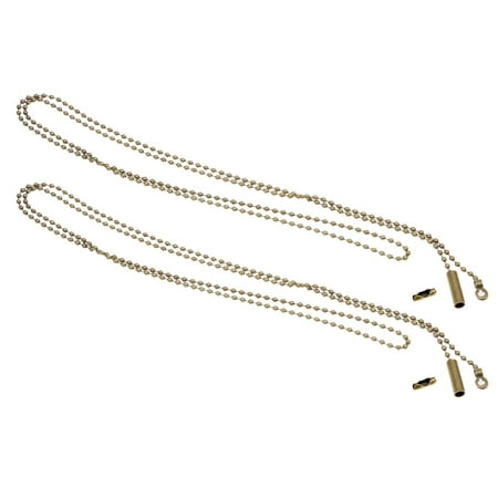 2pcs Switch Chain Extension with Connector Beaded Pull Chains Accessories for Ceiling Fan Wall Lamp Bedside Light (Bronze)
2pcs Switch Chain Extension with Connector Beaded Pull Chains Accessories for Ceiling Fan Wall Lamp Bedside Light (Bronze)