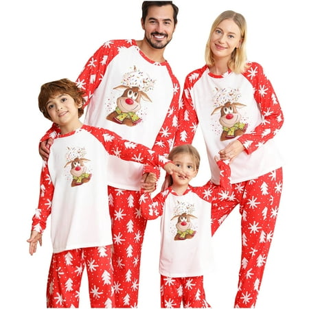 Family Christmas Pajamas Parent-child Warm Christmas Set Printed Home Wear Pajamas Two-piece Kid Set
Family Christmas Pajamas Parent-child Warm Christmas Set Printed Home Wear Pajamas Two-piece Kid Set