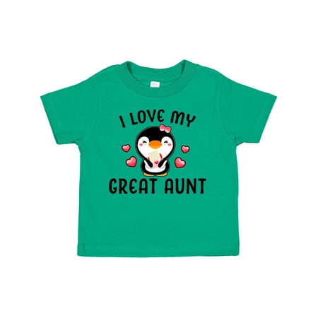 Inktastic I Love My Great Aunt with Cute Penguin and Hearts Gift Toddler Toddler Girl T-Shirt
Inktastic I Love My Great Aunt with Cute Penguin and Hearts Gift Toddler Toddler Girl T-Shirt