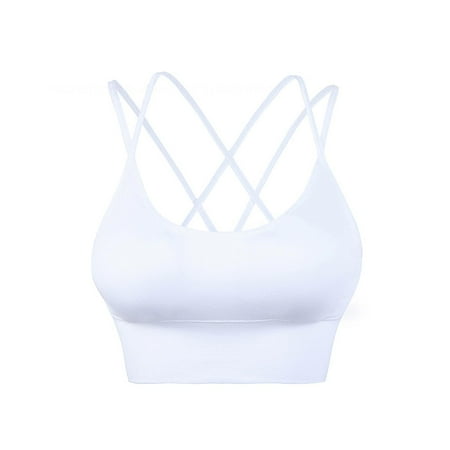 Women S Plus Size Cross Beautiful Back Sports Bra Yoga Running Sexy Bra No Steel Ring Can Be Worn Outside Sports Underwear White L
Women S Plus Size Cross Beautiful Back Sports Bra Yoga Running Sexy Bra No Steel Ring Can Be Worn Outside Sports Underwear White L