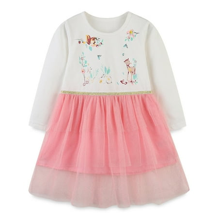 Yidarton 2022 European and American style girls long-sleeved dresses autumn new children s mesh princess dress cartoon printing baby children s dress 4T
Yidarton 2022 European and American style girls long-sleeved dresses autumn new children s mesh princess dress cartoon printing baby children s dress 4T