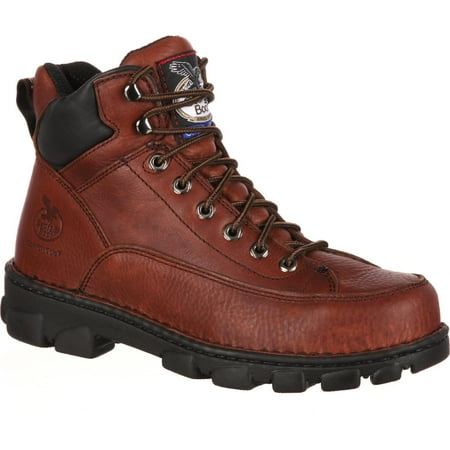 Georgia Boot Eagle Light Wide Load Steel Toe Work Hiker Size 11(W)