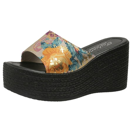 YUHAOTIN Platform Sandals for Women Cool Slippers Female Soft Soled Non Slip Wear Resisting Flat Beach Flops Lady Sandals Slippers Sandals Women Heels Comfortable Cute Sandals for Women Trendy Sexy
YUHAOTIN Platform Sandals for Women Cool Slippers Female Soft Soled Non Slip Wear Resisting Flat Beach Flops Lady Sandals Slippers Sandals Women Heels Comfortable Cute Sandals for Women Trendy Sexy