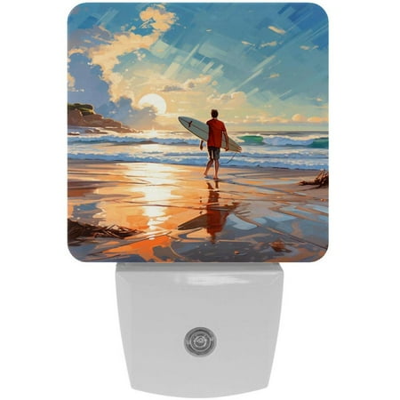 Surfing LED Square Night Lights - Stylish and Energy-Efficient Lighting Solution for Your Room - for Nighttime Illumination and Ambiance
Surfing LED Square Night Lights - Stylish and Energy-Efficient Lighting Solution for Your Room - for Nighttime Illumination and Ambiance