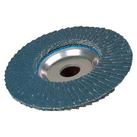 4-1-2 Inch Abrasive Flap Disc Angled Phenolic Ba