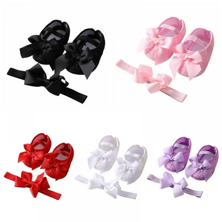 Newway Girls First Walkers Newborn Shoes Cute Bowknot Infant Prewalker Soft Bottom Anti Slip Toddler Princess Shoes Headband Set
Newway Girls First Walkers Newborn Shoes Cute Bowknot Infant Prewalker Soft Bottom Anti Slip Toddler Princess Shoes Headband Set